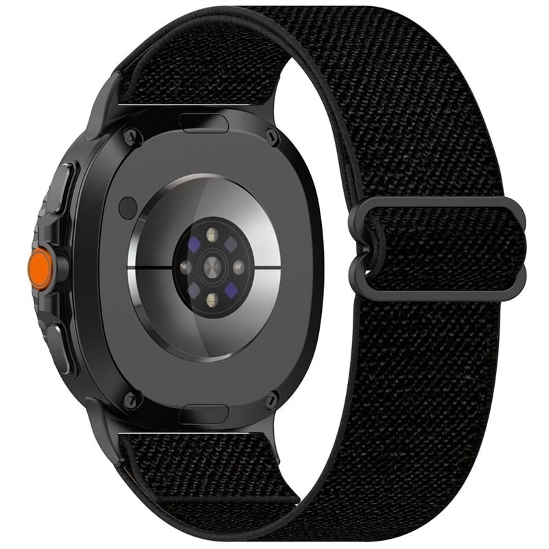 Nailonranneke Samsung Galaxy Watch 8 44mm Musta