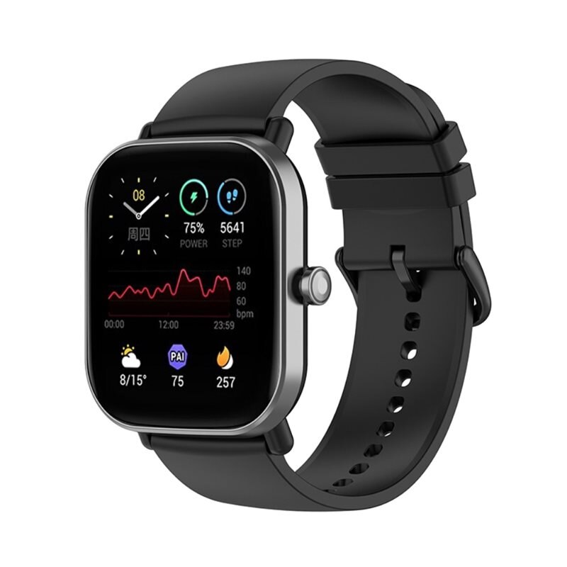 Silikoniranneke Garmin Venu Sq/Sq 2 Musta