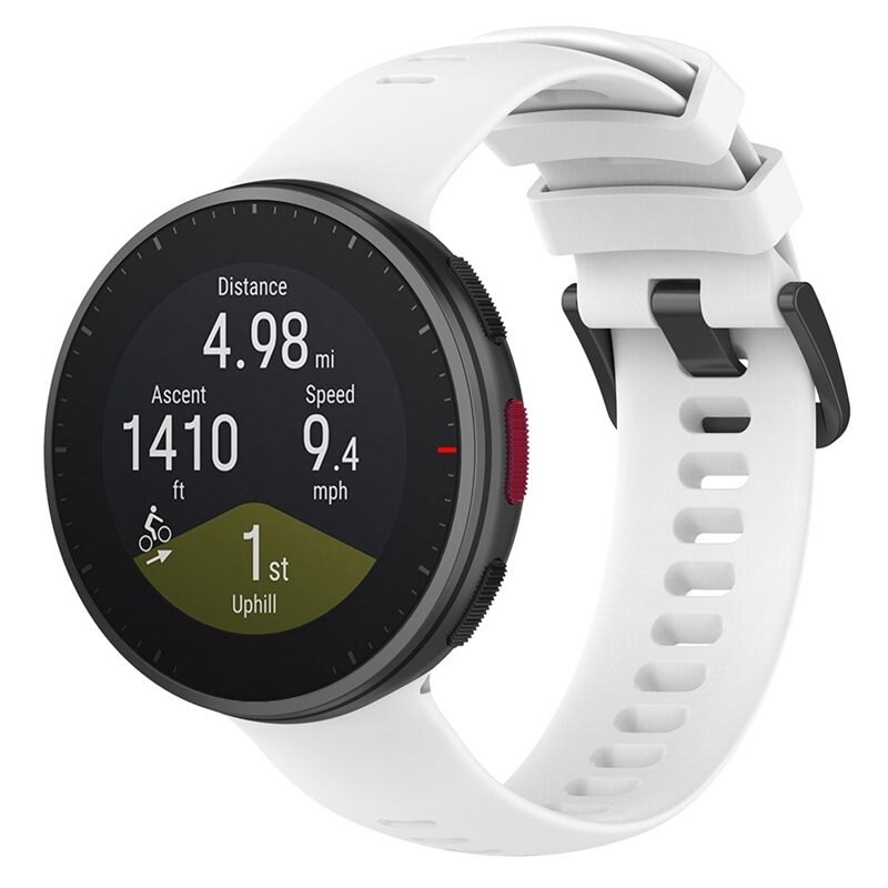 Silikoniranneke Polar Vantage V2 Valkoinen