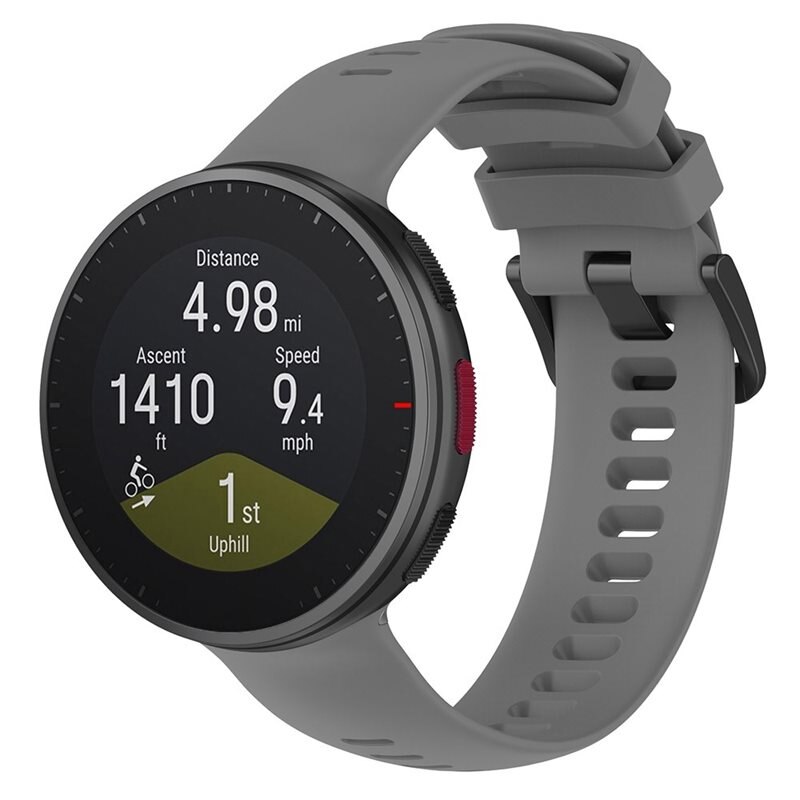 Silikoniranneke Polar Vantage V2 Harmaa