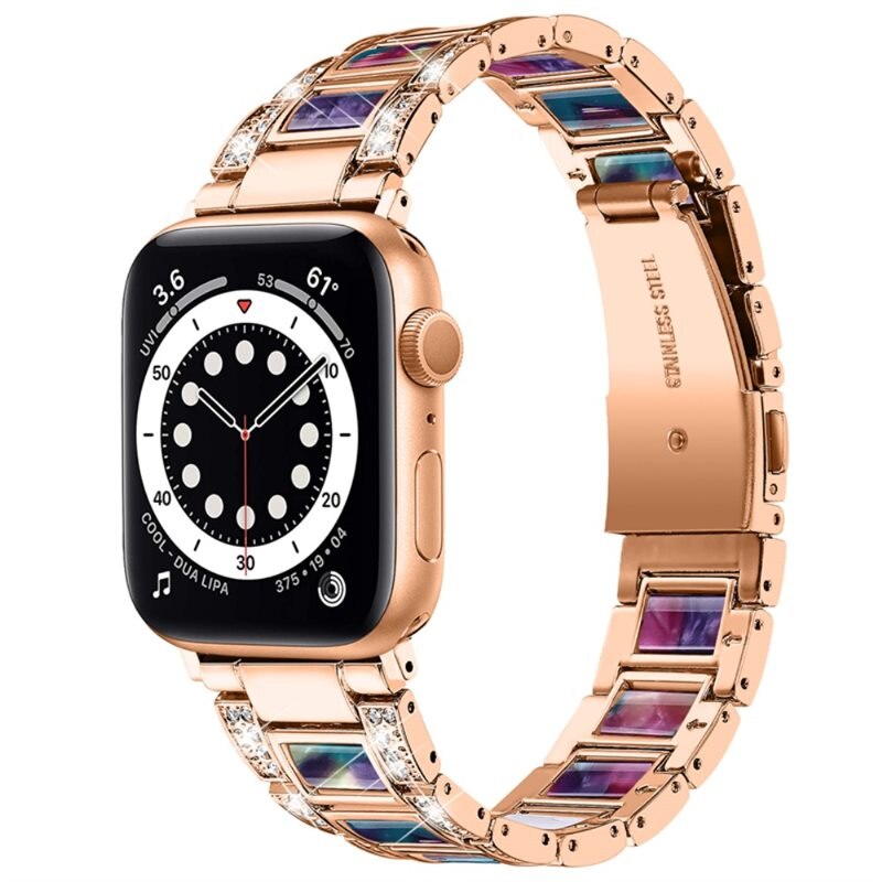 Diamond Bracelet Apple Watch 40mm Rosegold Space - Ranneke