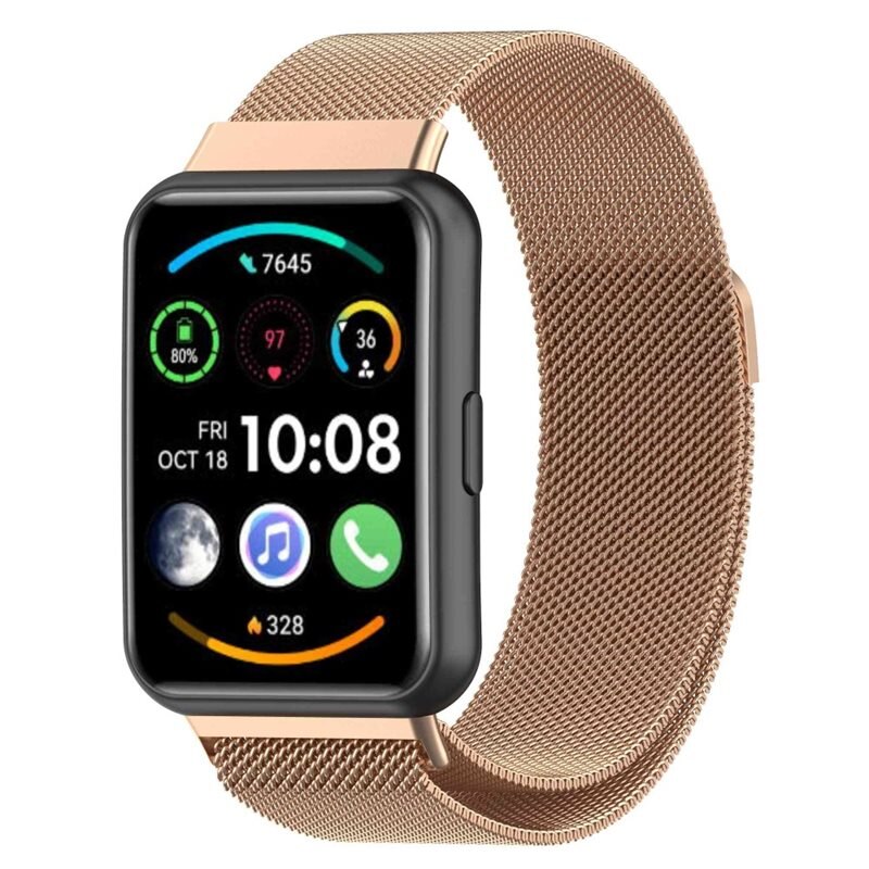 Ranneke Milanese Huawei Watch Fit 2 Ruusukulta