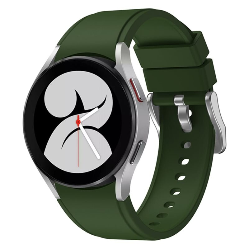 Full Fit Silikoniranneke Samsung Galaxy Watch FE vihreä