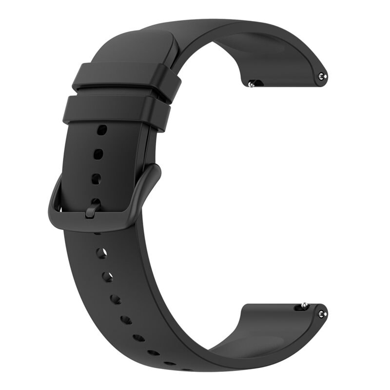 Silikoniranneke Amazfit Bip 3 Pro/Bip 3 Musta