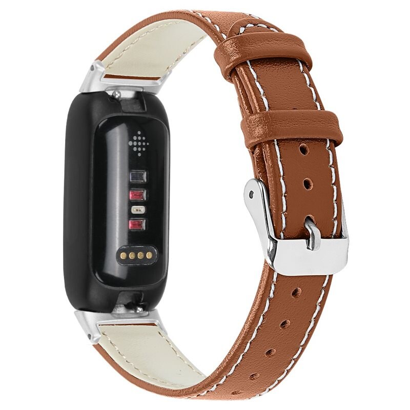 Nahkaranneke Fitbit Inspire 3 Ruskea