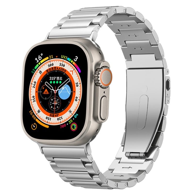 Titaaninen rannekoru Apple Watch Ultra 49mm 1st Gen Hopea