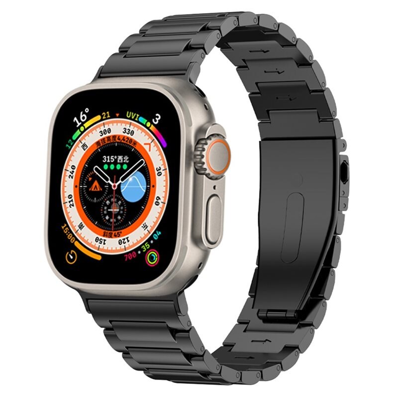 Titaaninen rannekoru Apple Watch SE 40mm Musta