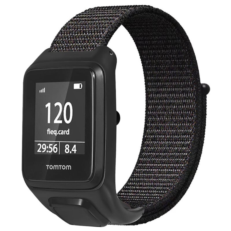 Nailonranneke TomTom Runner 3 Musta