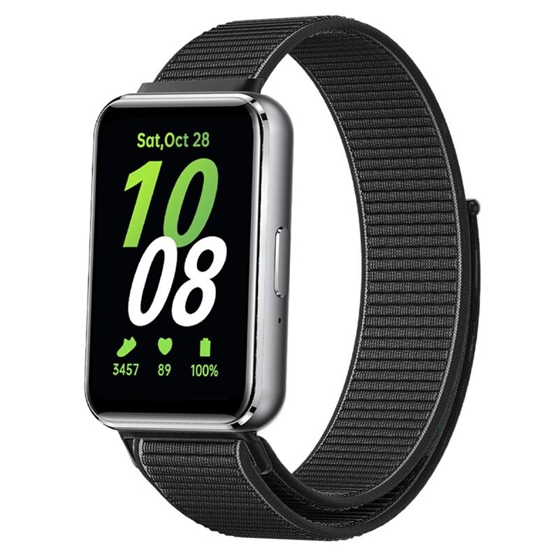 Nailonranneke Samsung Galaxy Fit 3 Musta