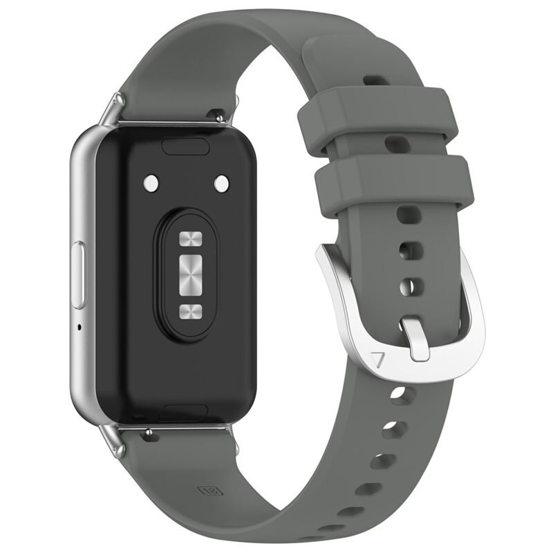 Silikoniranneke Samsung Galaxy Fit 3 Tummanharmaa