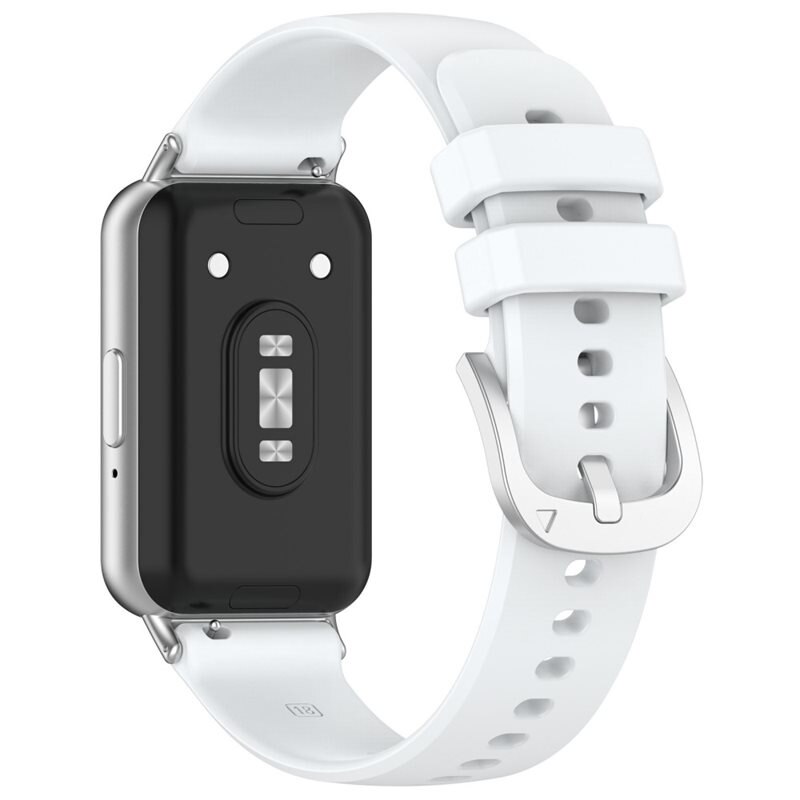 Silikoniranneke Samsung Galaxy Fit 3 Valkoinen