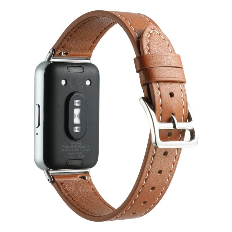 Nahkaranneke Samsung Galaxy Fit 3 Ruskea