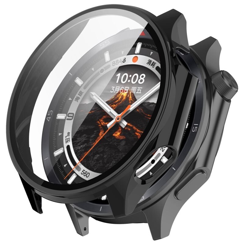 Full Cover Case OnePlus Watch 3 Musta
