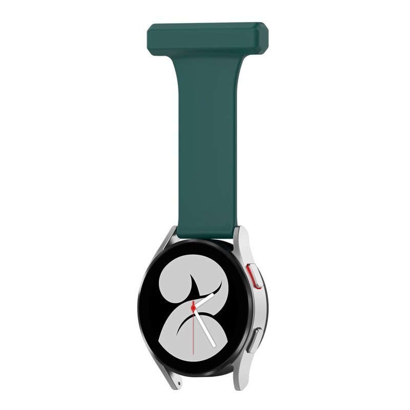 Samsung Galaxy Watch 4 40mm hoitajan kello hihna tummanvihreä