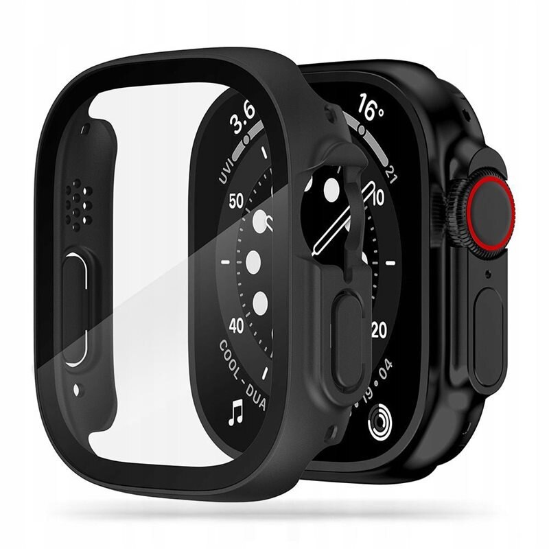Full Cover Case Apple Watch Ultra 49mm 1st Gen Musta