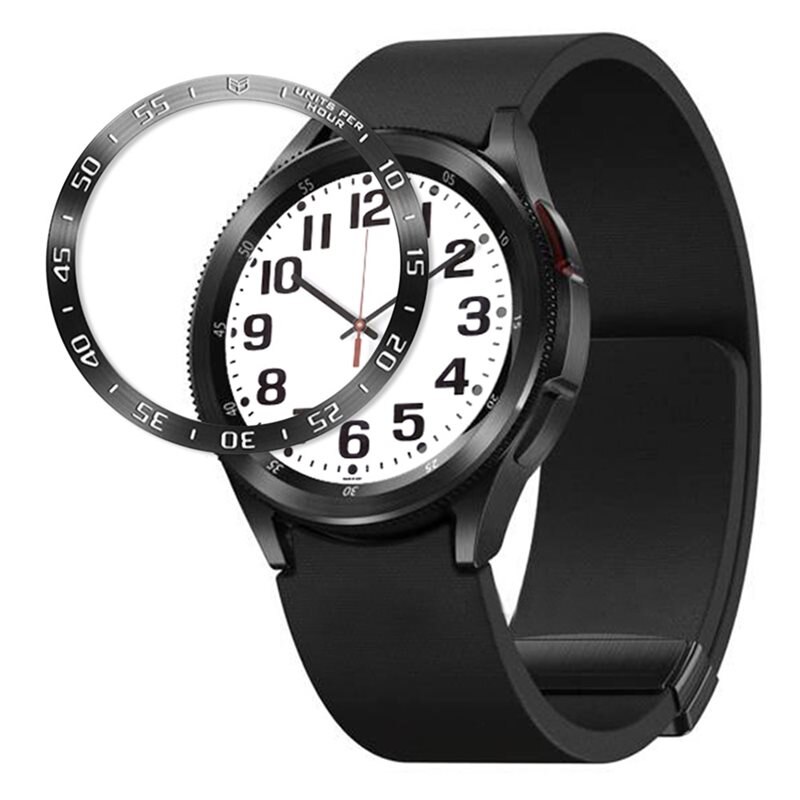 Kehys Ring Samsung Galaxy Watch 6 Classic 47mm musta