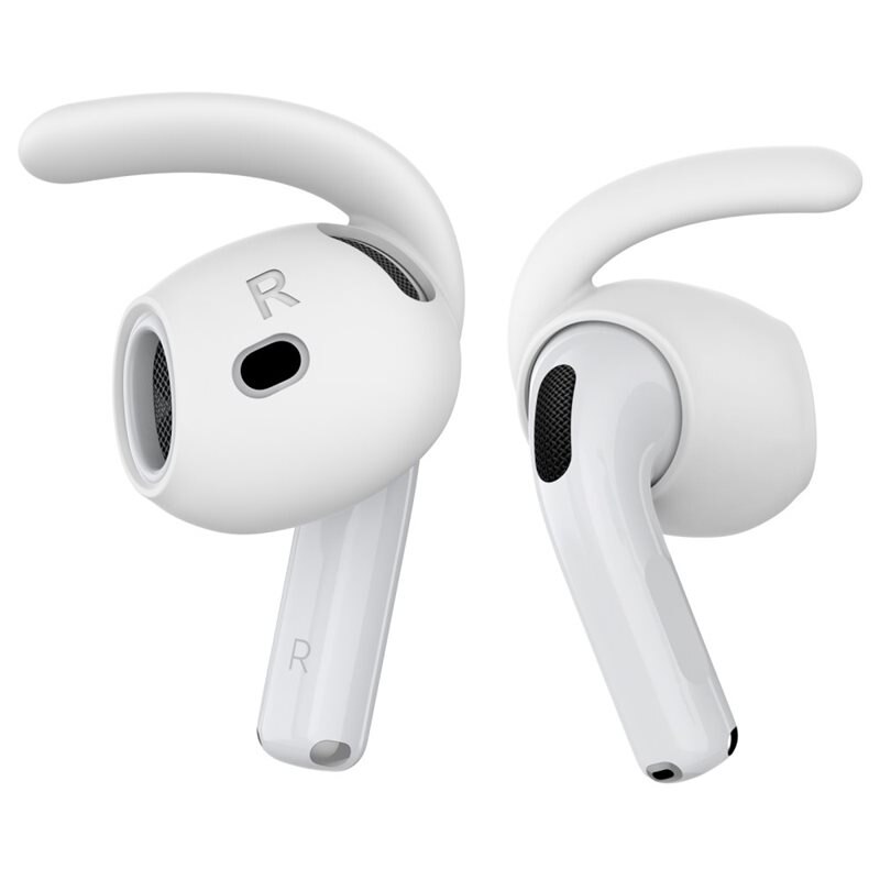Ahastyle Sport Earhooks Apple AirPods 4 valkoinen