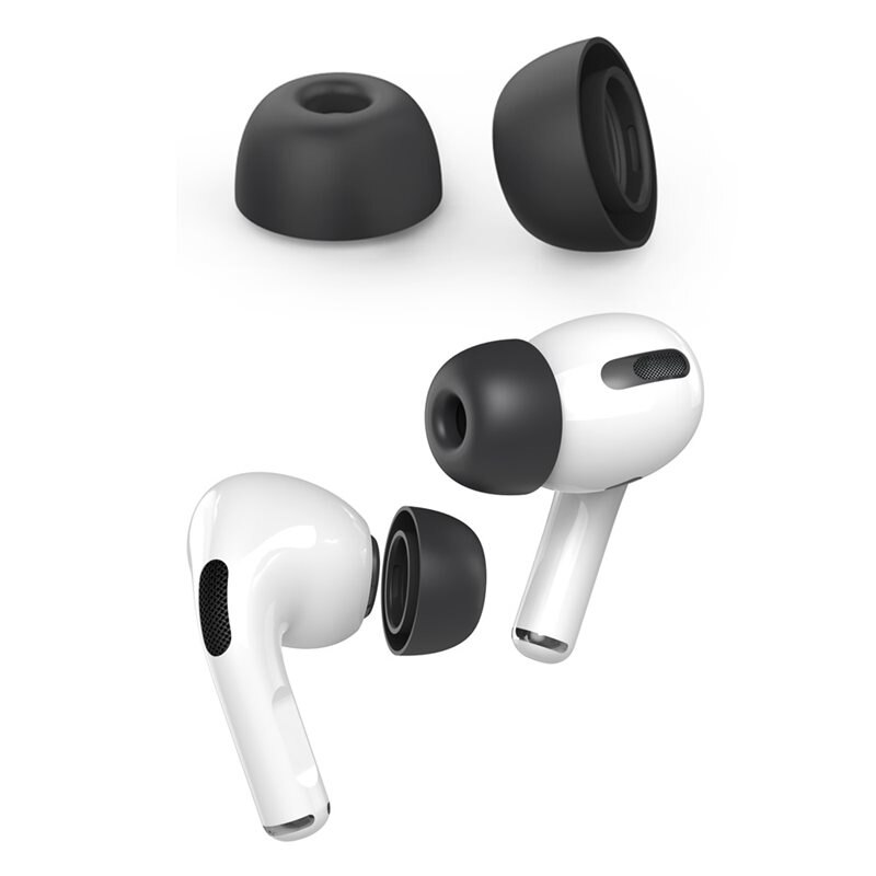 Ahastyle Ear Tips AirPods Pro 2 musta (Large)