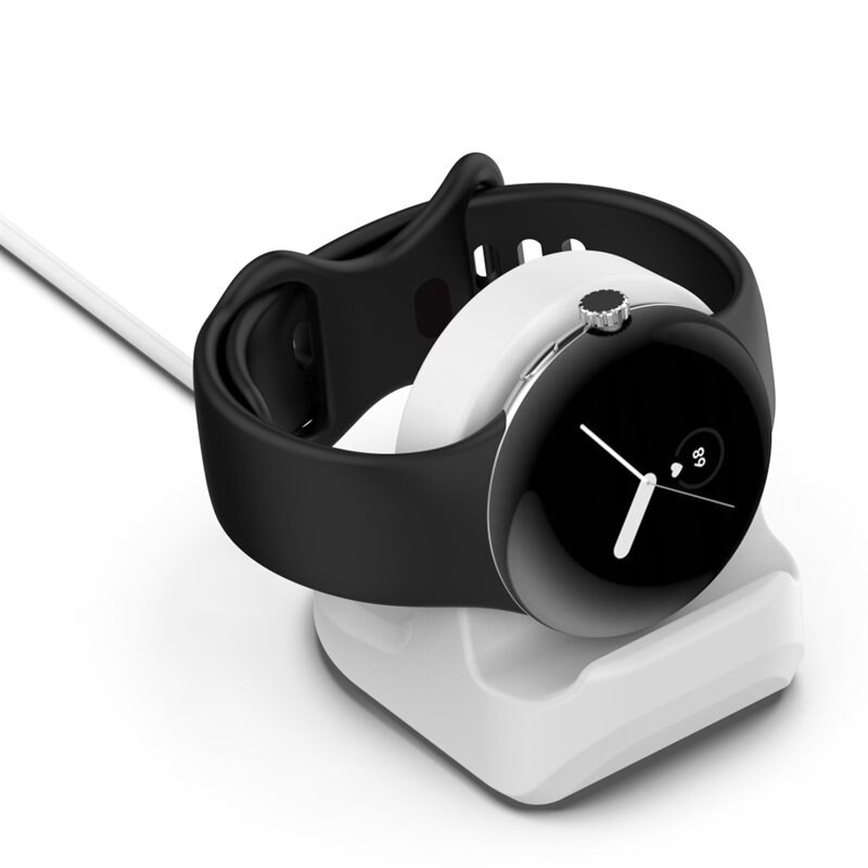 Google Pixel Watch 3 45mm Latausteline valkoinen