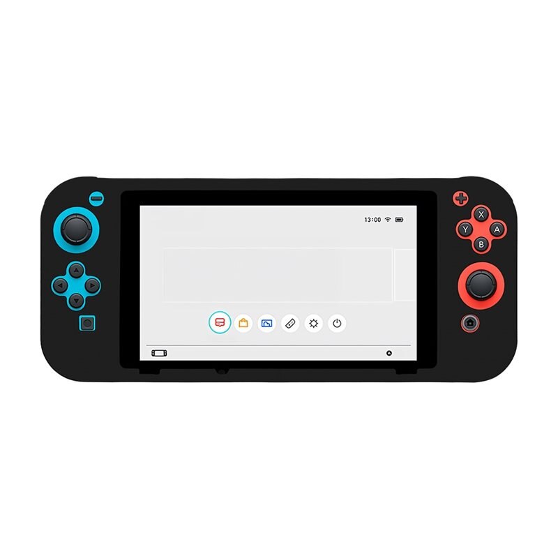 Silikonikuori Nintendo musta