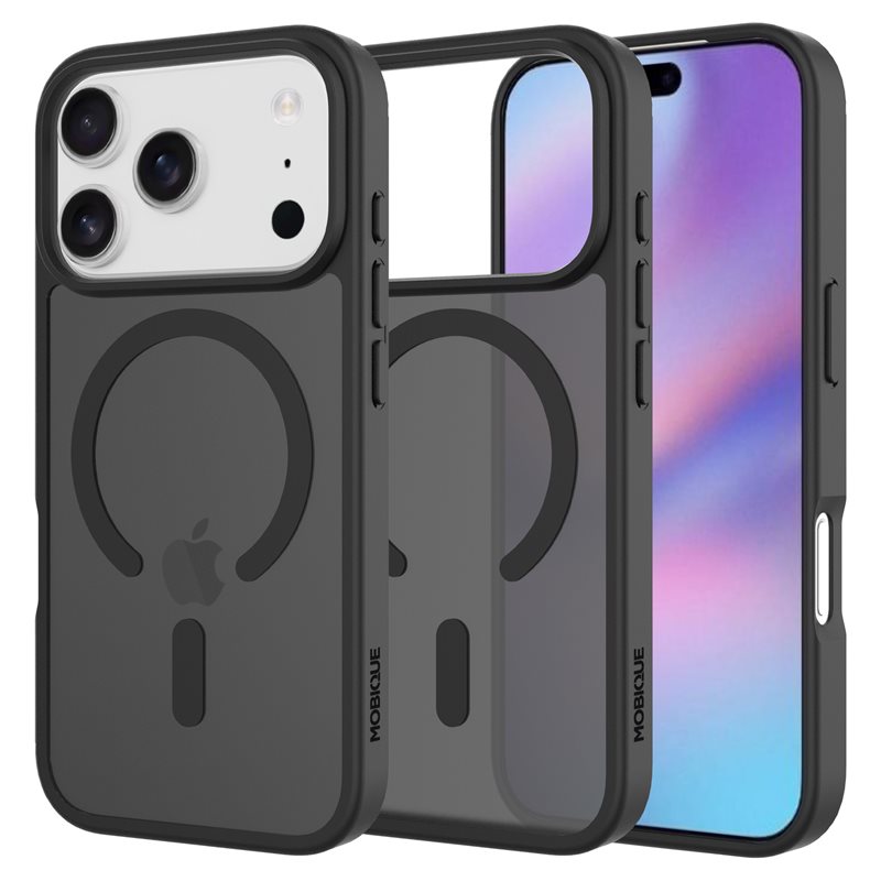 Mobique Magnetic Hybrid Kuori iPhone 17 Pro Frosted Black
