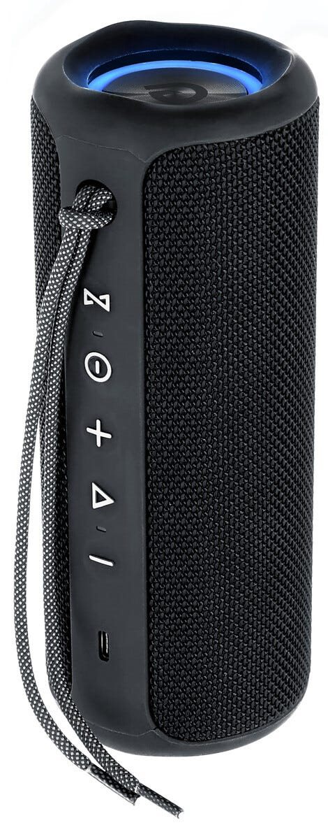 Exibel BX70 Bluetooth kaiutin LED Musta