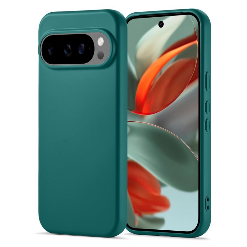 Mobique TPU suojakuori Google Pixel 10 Pro Tummanvihreä