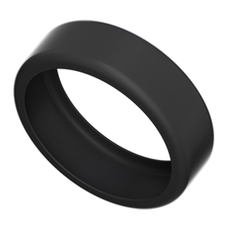 Silikonikuori Oura Ring Gen 3 koko 6-10 musta