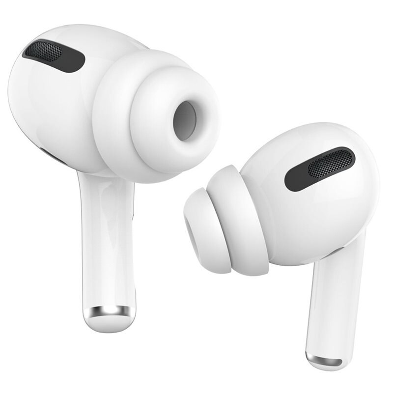 Ahastyle Soft Ear Tips (2-pack) AirPods Pro valkoinen (Medium)