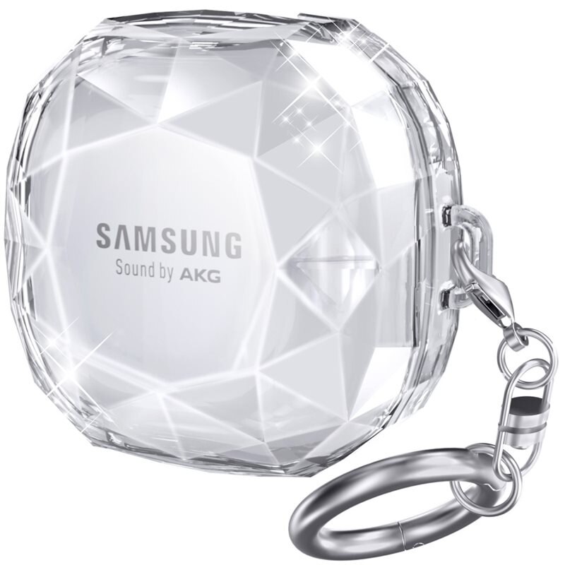 Ahastyle Diamond Case Samsung Galaxy Buds FE läpinäkyvä