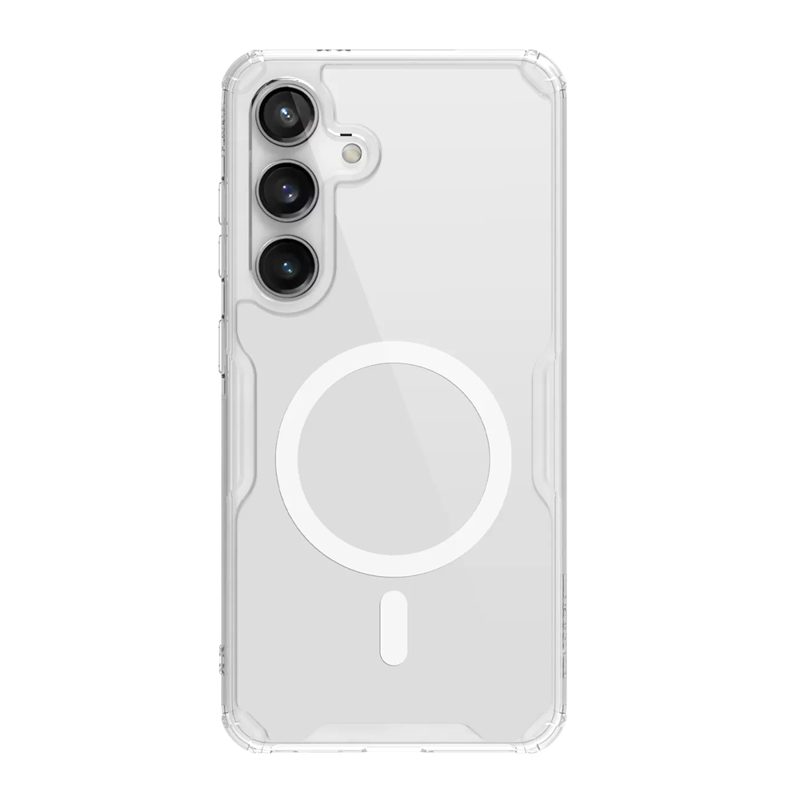 Nillkin Nature Pro Kuori MagSafe Samsung Galaxy S24 läpinäkyvä