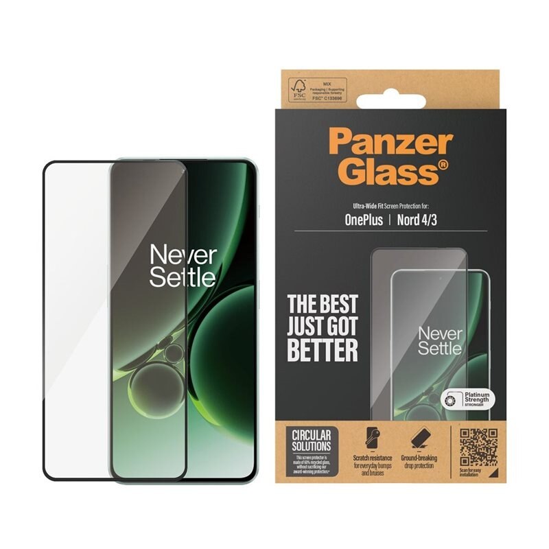 PanzerGlass OnePlus Nord 3 Screen Protector Ultra Wide Fit