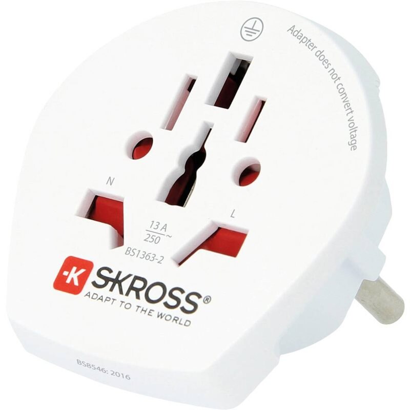SKROSS The World Travels to Europe - Matka-adapteri