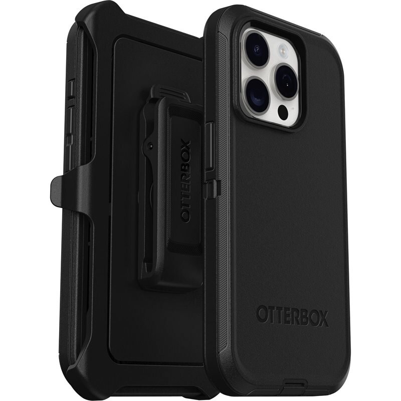 Otterbox Defender Kuori iPhone 15 Pro Musta