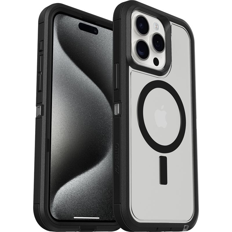 Otterbox Defender XT Kuori iPhone 15 Pro Max Clear/Black