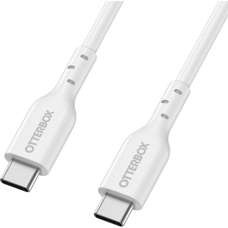 Otterbox USB-C -> USB-C Kaapeli 1m Standard Fast Charge valkoinen
