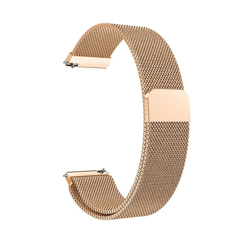 Ranneke Milanese Amazfit Bip 3 Pro/Bip 3 Ruusukulta