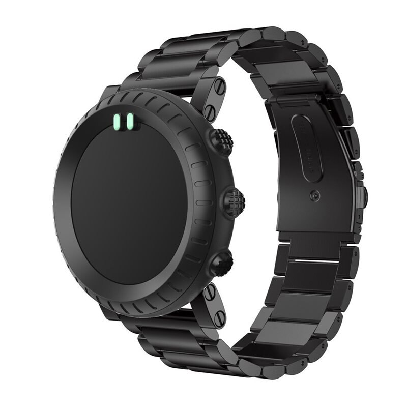 Metalliranneke Suunto Core Musta