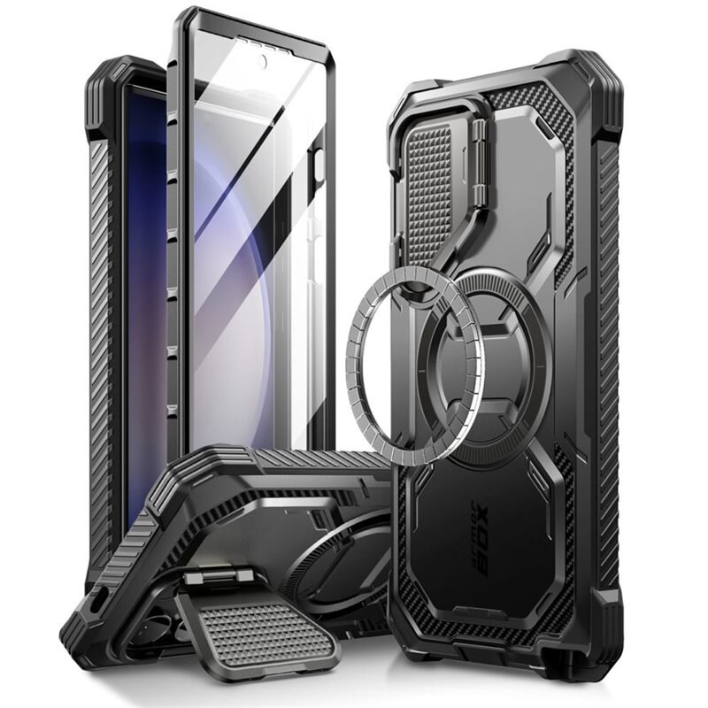 SUPCASE Armorbox MagSafe Case Samsung Galaxy S24 Ultra Black