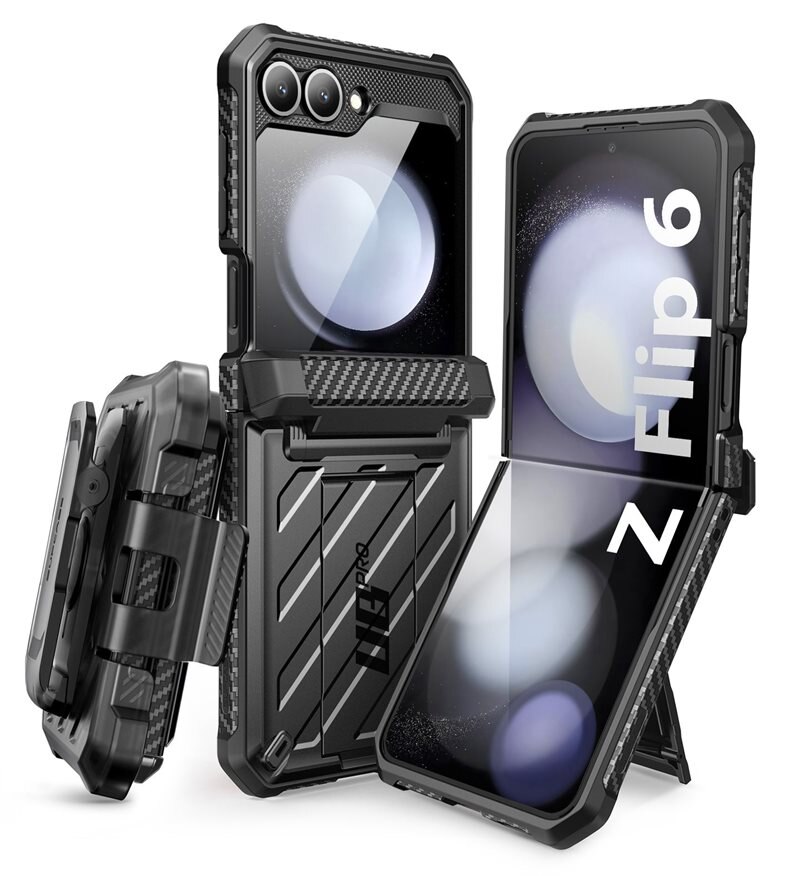 SUPCASE Unicorn Beetle Pro Case Samsung Galaxy Z Flip 6 Black