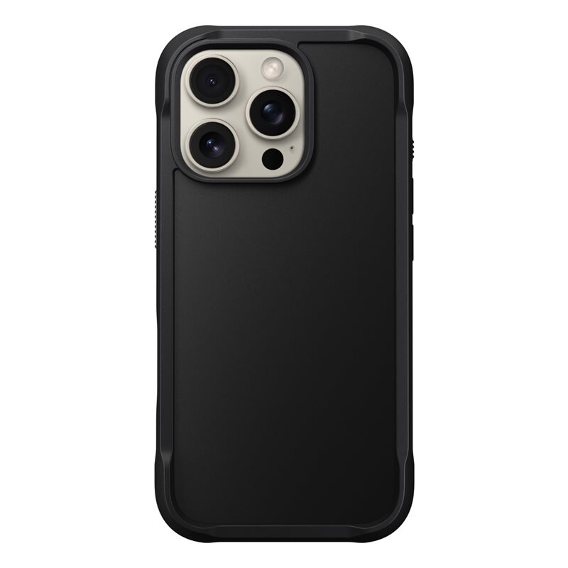Nomad iPhone 16 Pro Rugged Case MagSafe Black - Suojakuori