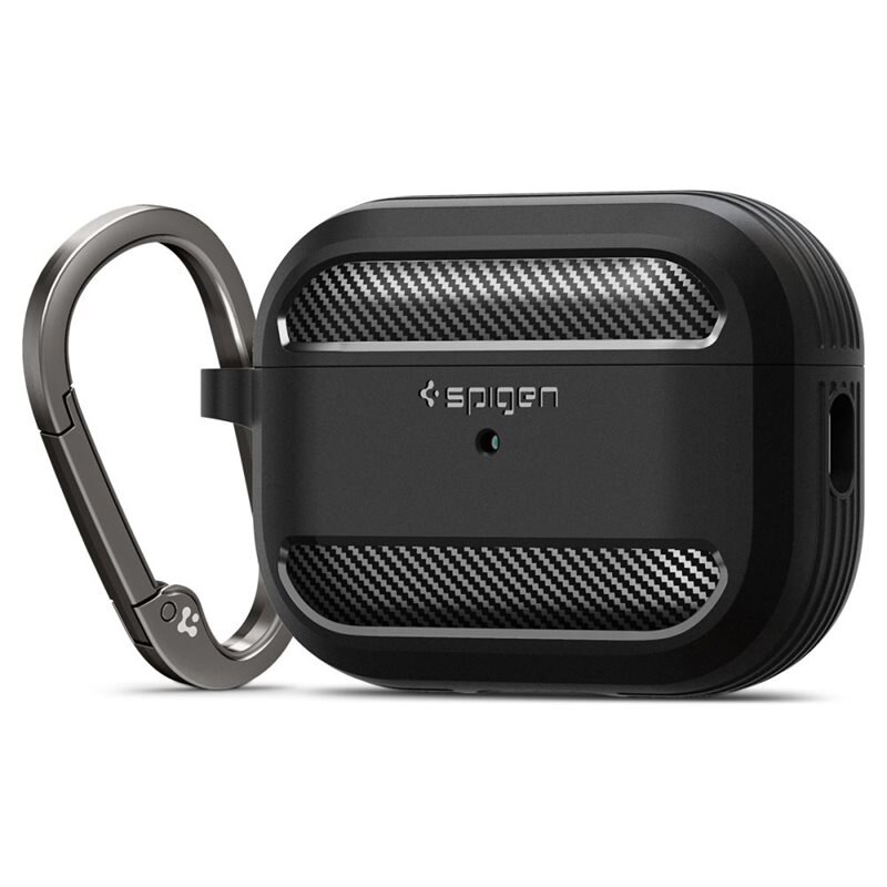 Spigen Apple AirPods Pro 2 Case Rugged Armor Black