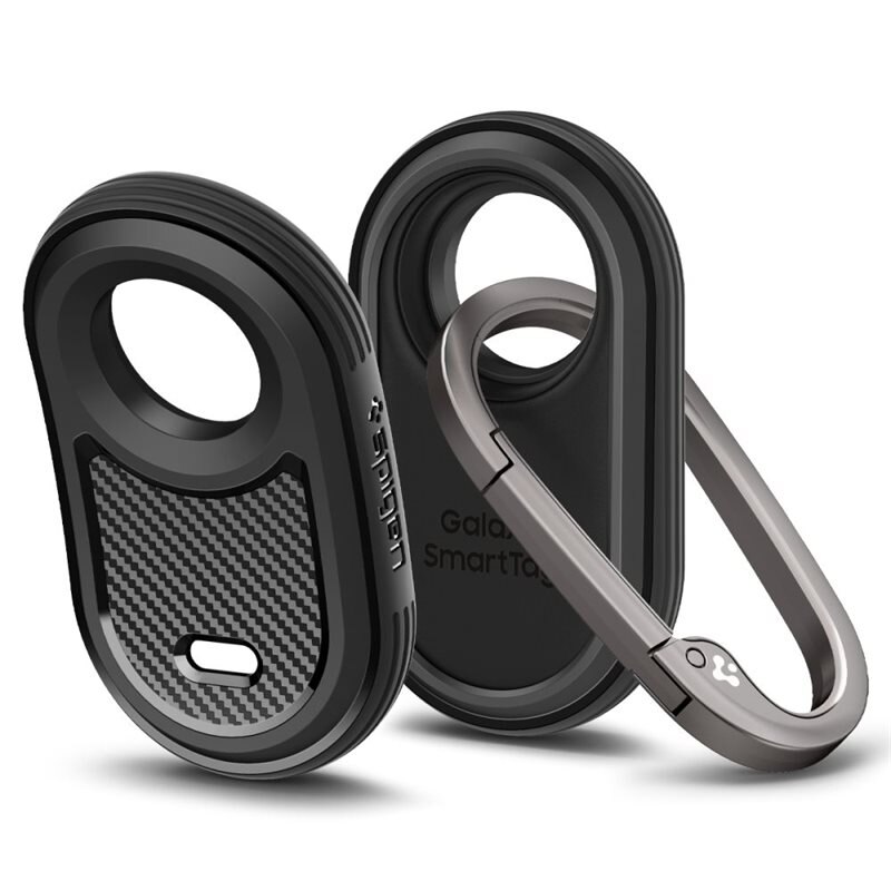 Spigen Samsung Galaxy SmartTag 2 Case Rugged Armor Black