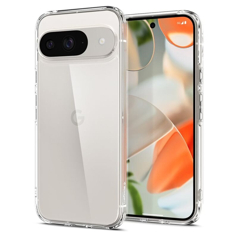 Spigen Google Pixel 9 Pro Case Ultra Hybrid Crystal Clear - Puhelimen kuoret