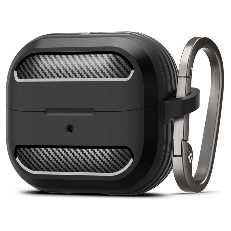 Spigen Samsung Galaxy Buds 3 Pro Case Rugged Armor Black