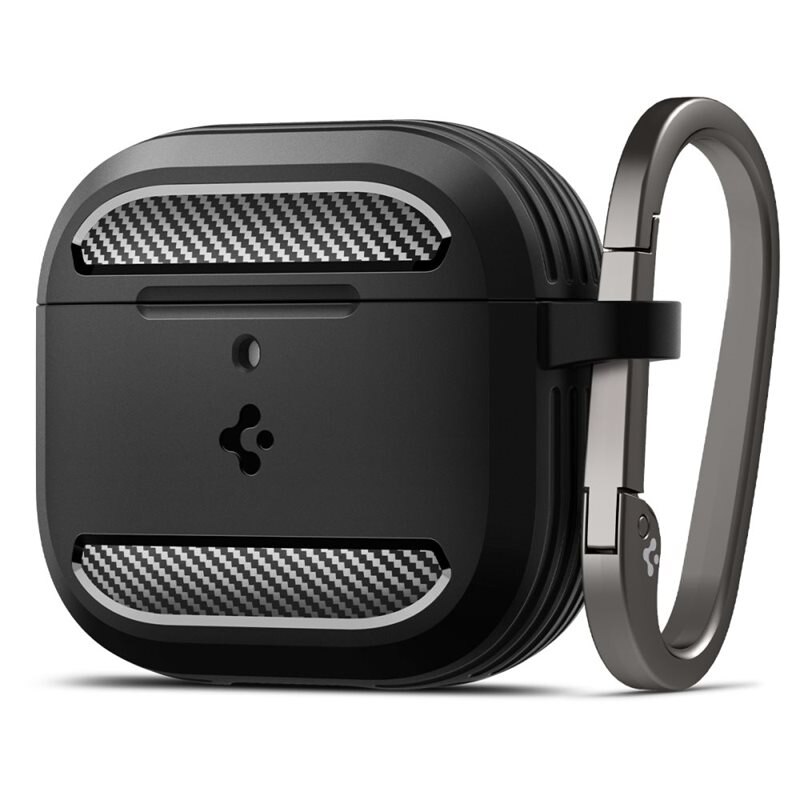 Spigen Apple AirPods 4 Case Rugged Armor Black
