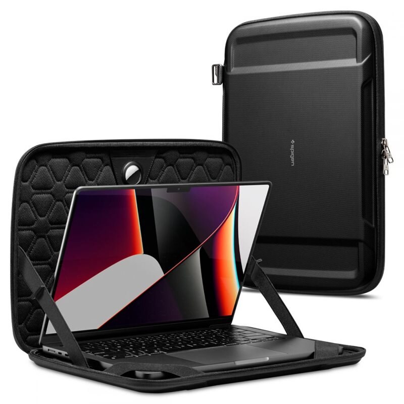 Spigen Laptop 13-14" Rugged Armor Pro Pouch Black