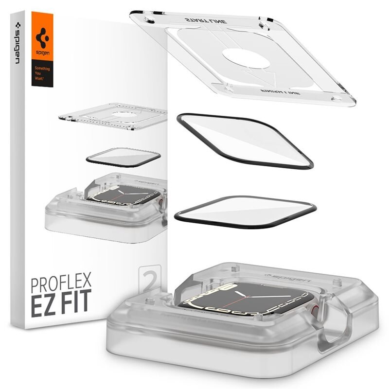 Spigen Screen Protector ProFlex EZ Fit (2-pack) Apple Watch 45mm Series 8