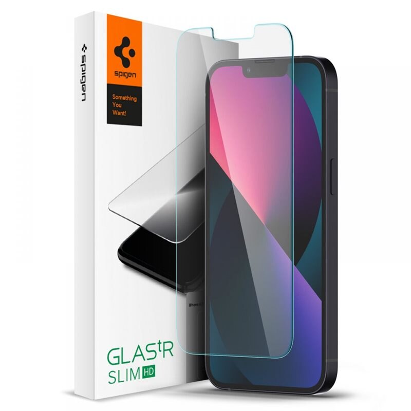 Spigen iPhone 13 Pro Screen Protector GLAS.tR SLIM HD