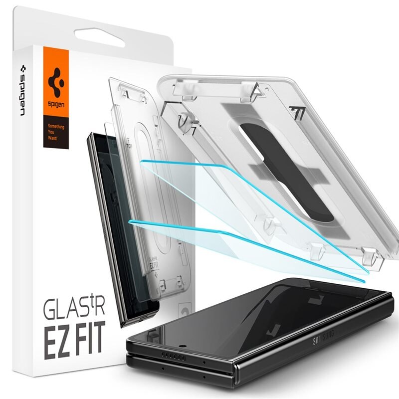 Spigen Galaxy Z Fold 6 Cover Screen Protector GLAS.tR EZ Fit (2-pack)